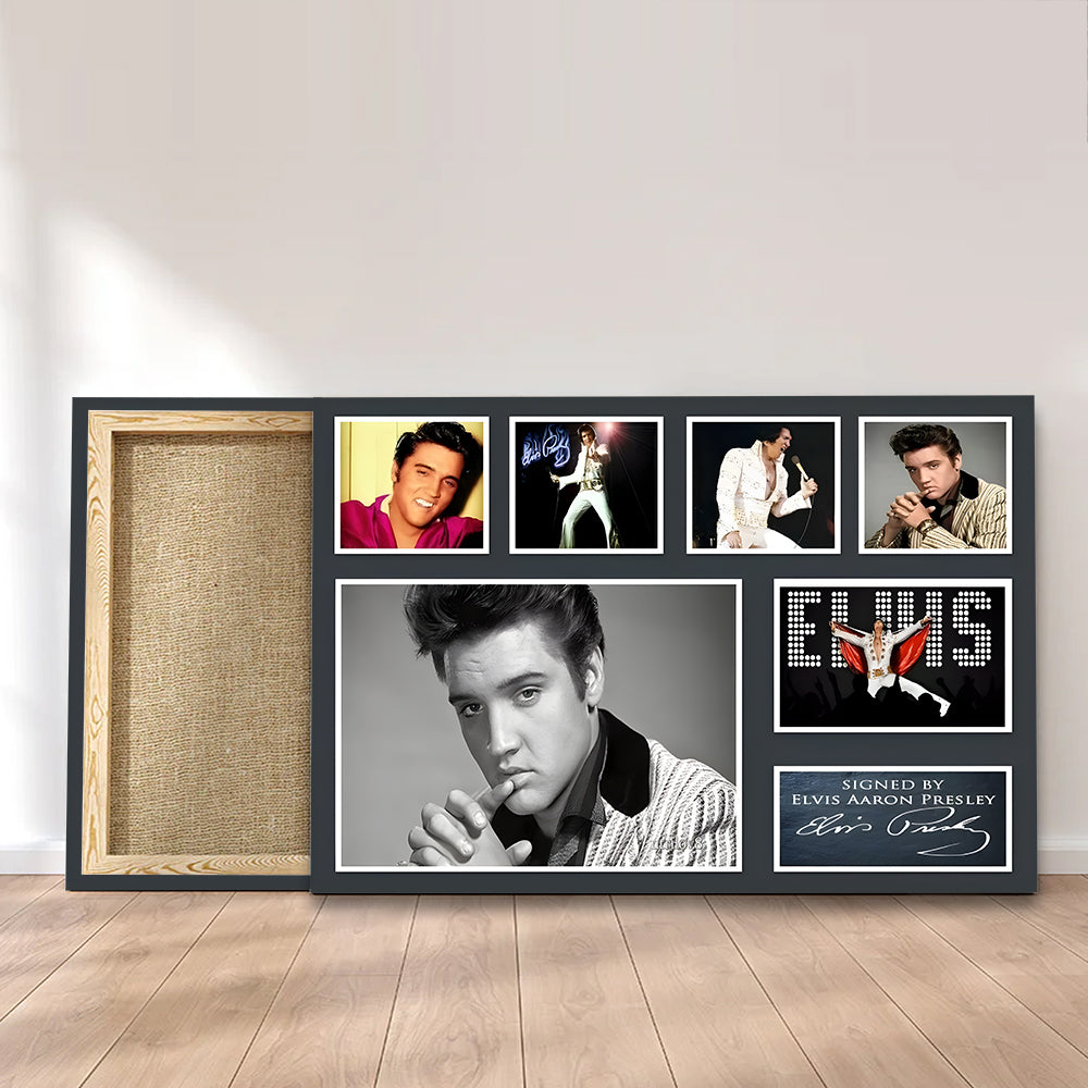 Elvis Presley Rectangle Canvas With Inner Frame – MAITM 9587