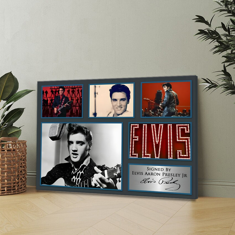 Elvis Presley Rectangle Canvas With Inner Frame – MAITM 9588