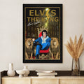 Elvis Presley Rectangle Canvas With Inner Frame – HOATT 8094