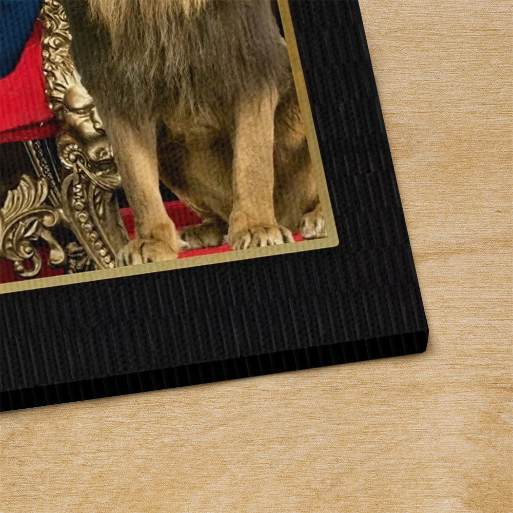 Elvis Presley Rectangle Canvas With Inner Frame – HOATT 8094