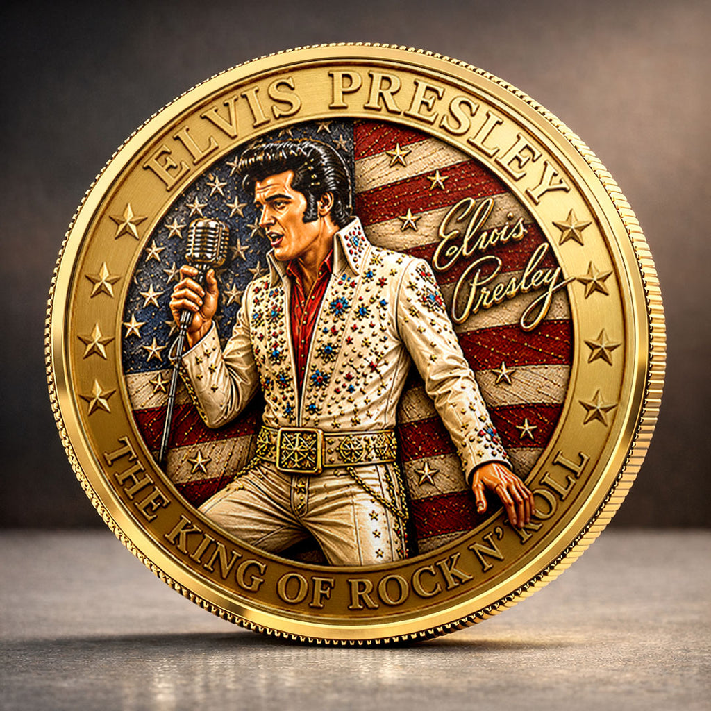 Elvis Presley Varsity Jacket – ANHNV 4564