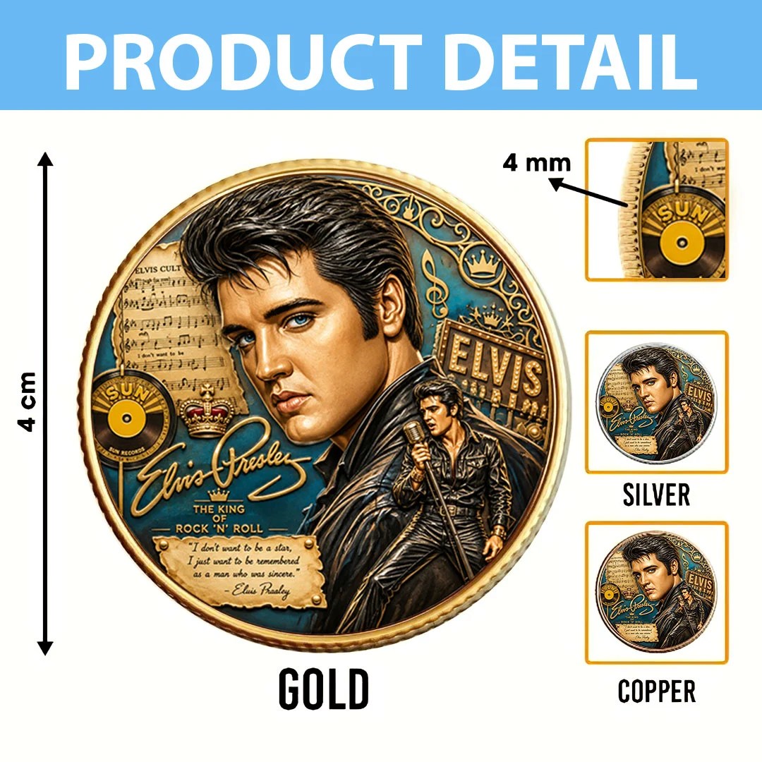 Elvis Presley Commemorative Coin – MAITM15321