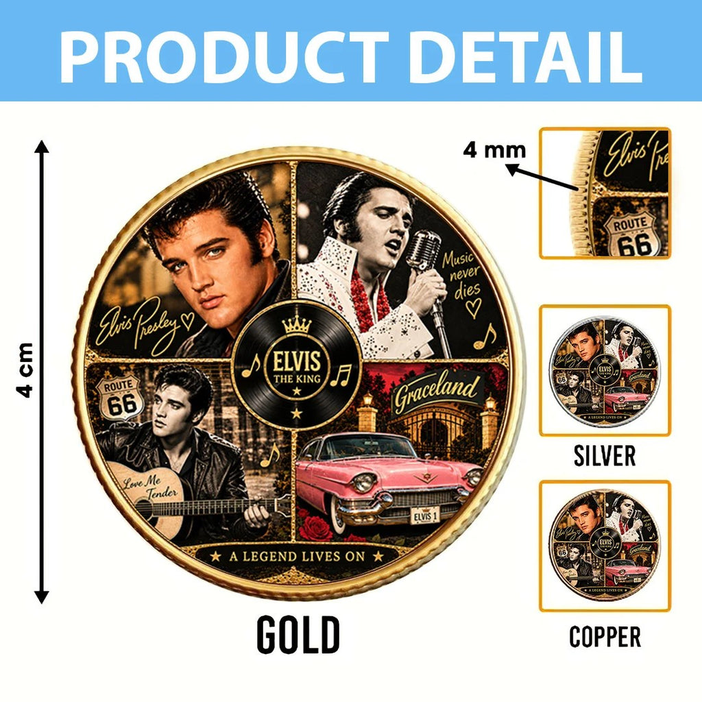 Elvis Presley Commemorative Coin – MAITM15324