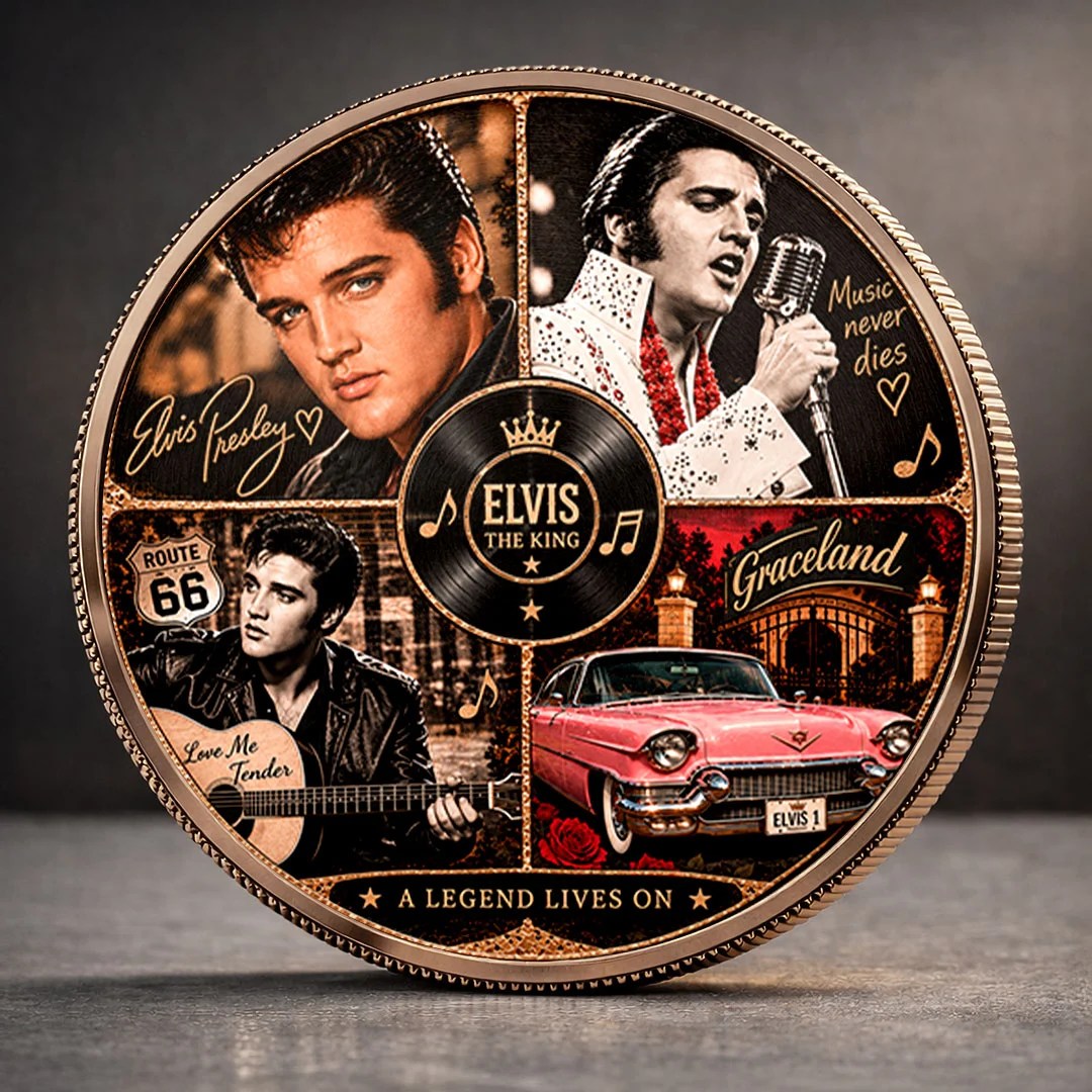 Elvis Presley Commemorative Coin – MAITM15324