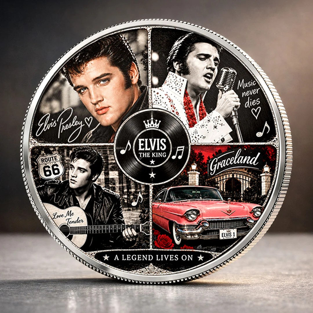 Elvis Presley Commemorative Coin – MAITM15324