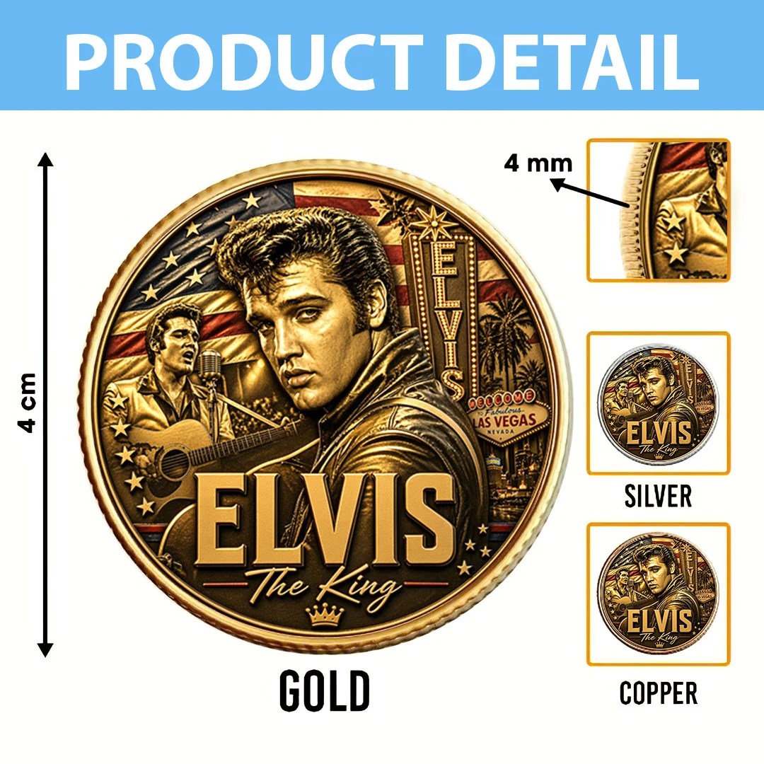 Elvis Presley Commemorative Coin – MAITM15325