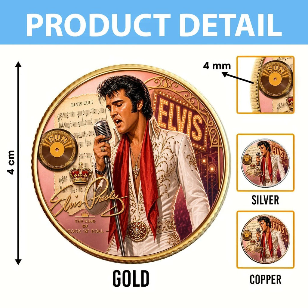 Elvis Presley Commemorative Coin – MAITM15348
