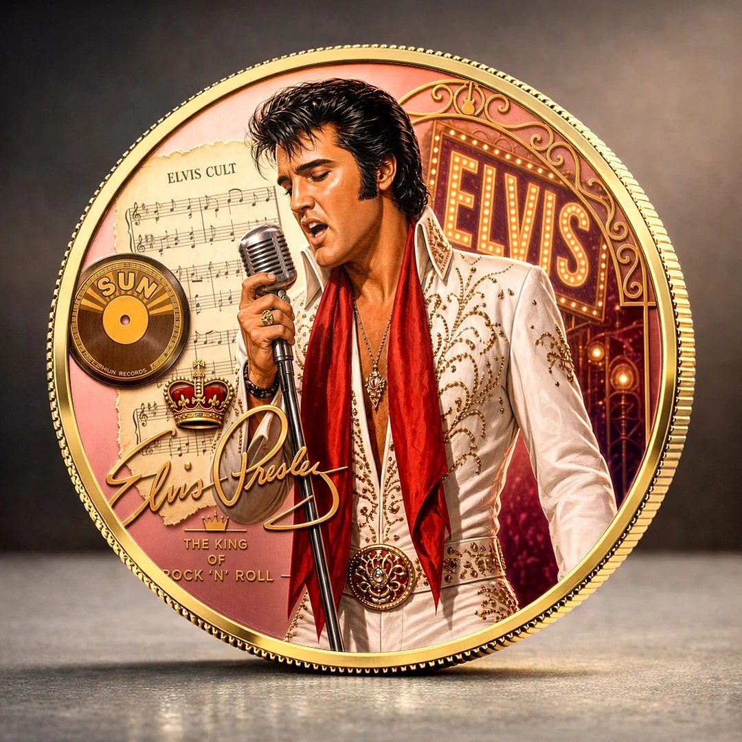 Elvis Presley Commemorative Coin – MAITM15348