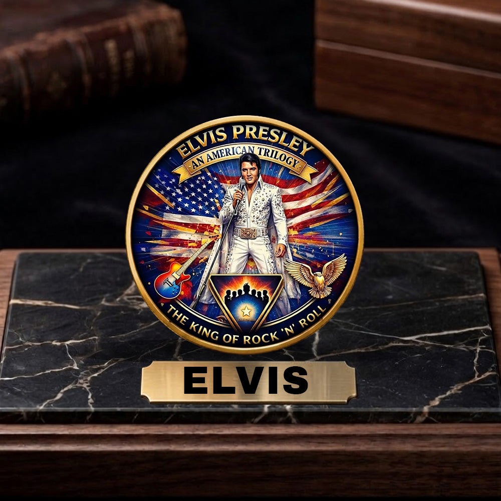 Elvis Presley Rectangle Canvas With Inner Frame – HOATT 7313
