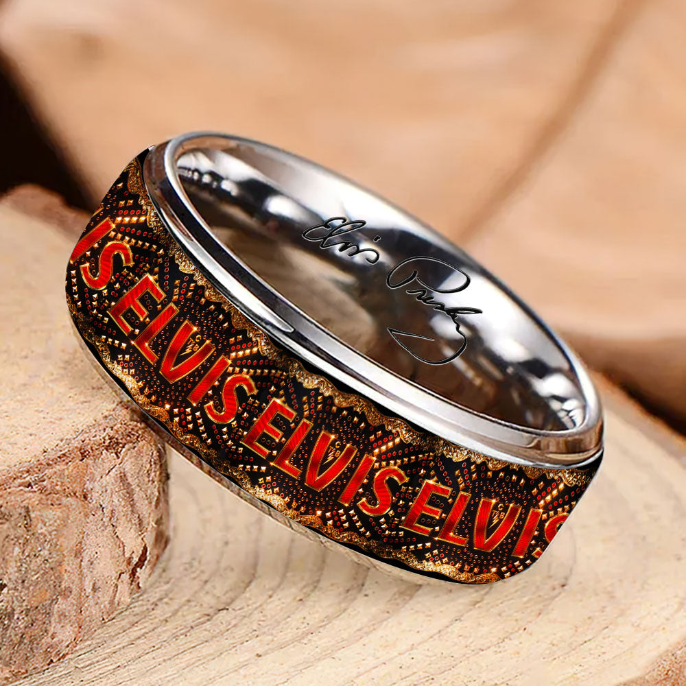Elvis Presley Custom Alloy Ring – MAITM 11943