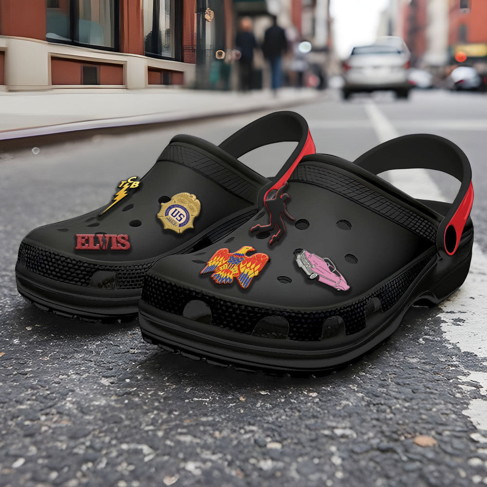 Elvis Presley Custom Clogs – TMTHU2556