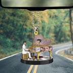 Elvis Presley Custom Shape 1-sided Acrylic Car Ornament – MAITM 7278