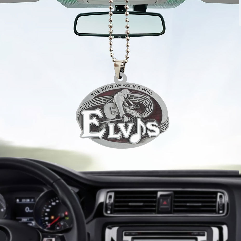 Elvis Presley Custom Shape 2-sided Acrylic Car Ornament – TANTN 5887