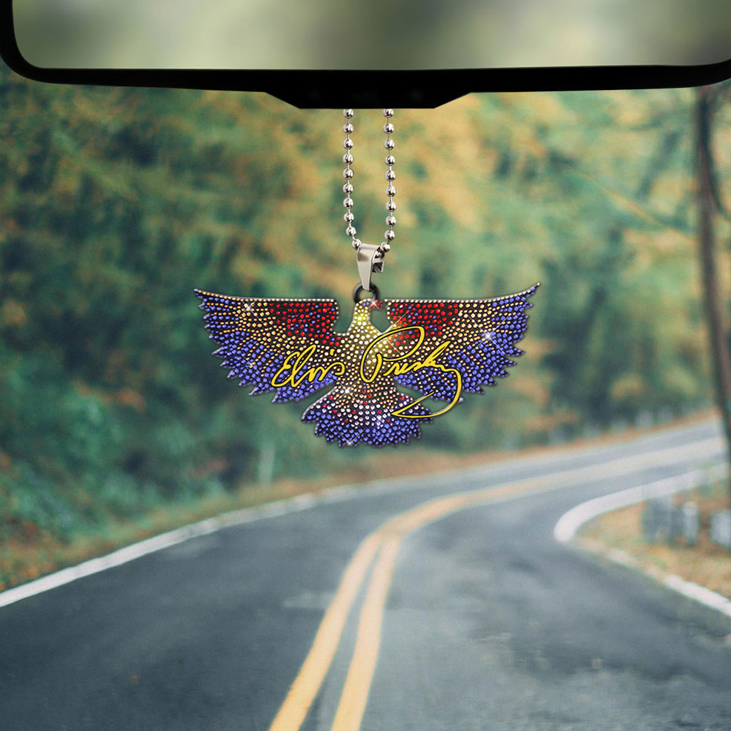 Elvis Presley Custom Shape 1-sided Acrylic Car Ornament – MAITM 6154