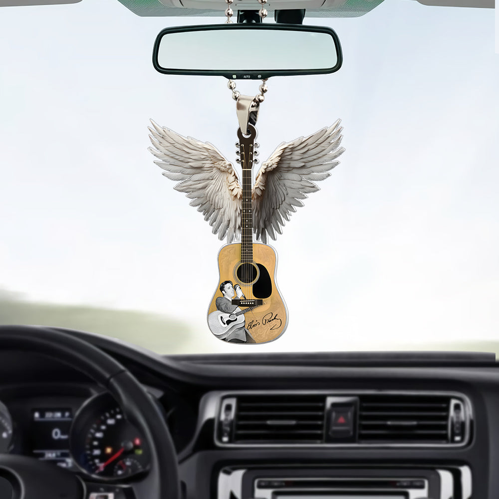 Elvis Presley Custom Shape 2-sided Acrylic Car Ornament – MAITM 7615