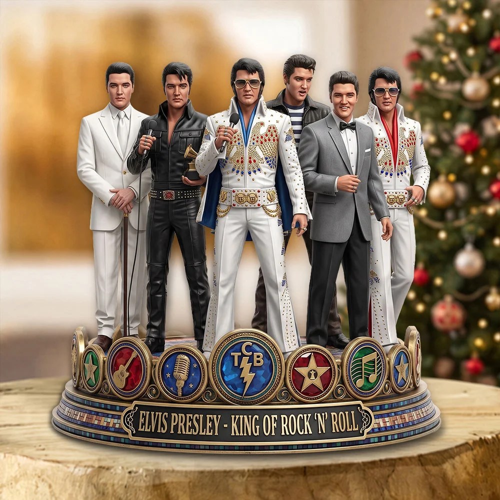 Elvis Presley Custom Shape Acrylic Plaque – TMTHU10243