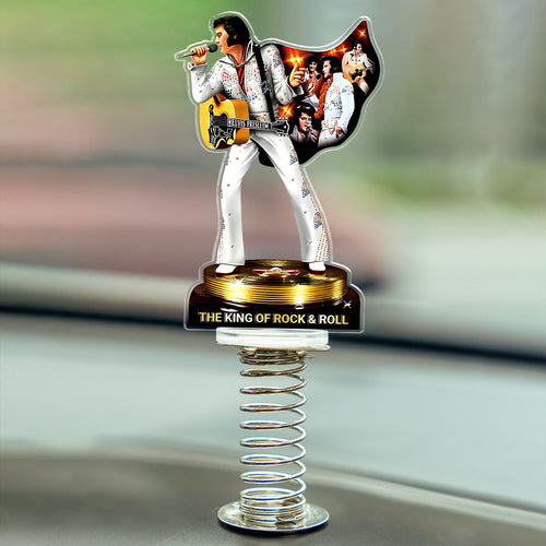 Elvis Presley Custom Shape Spring Acrylic Standee – HOATT17762