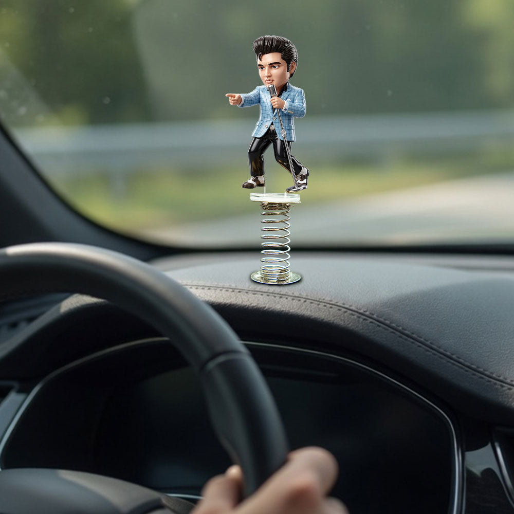 Elvis Presley Custom Shape Spring Acrylic Standee – TMTHU6738