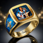 Elvis Presley 3D Engraved Ring – HOATT21201