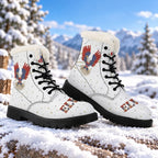 Elvis Presley Faux Fur Leather Winter Boots – HOATT21517