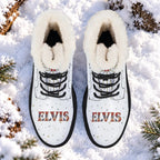 Elvis Presley Faux Fur Leather Winter Boots – HOATT21517
