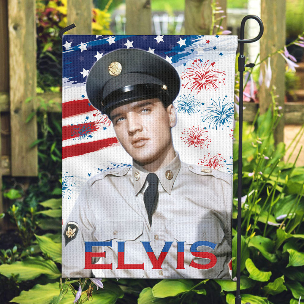 Elvis Presley Double-side Garden Flag – HOATT 11943