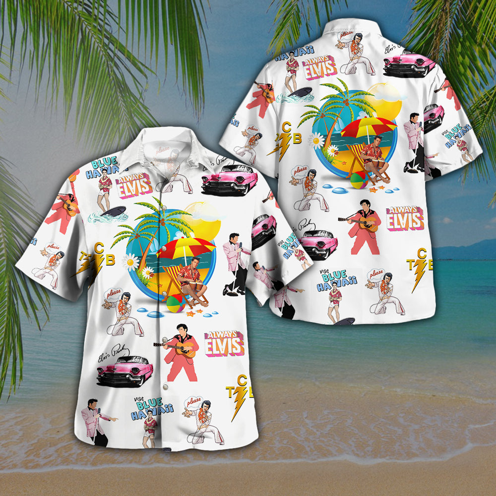 Elvis Presley 3D Hawaiian Apparel – HUANNM 5549.2