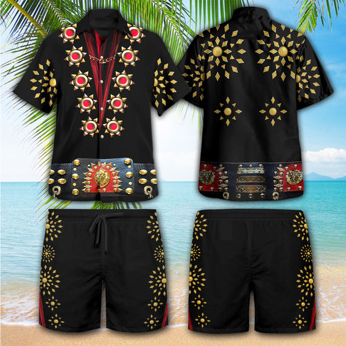 Elvis Presley 3D Hawaiian Apparel – HOATT 9614