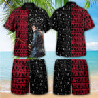 Elvis Presley Short Sleeve Button-Down Shirt – NGHIAVT 0024
