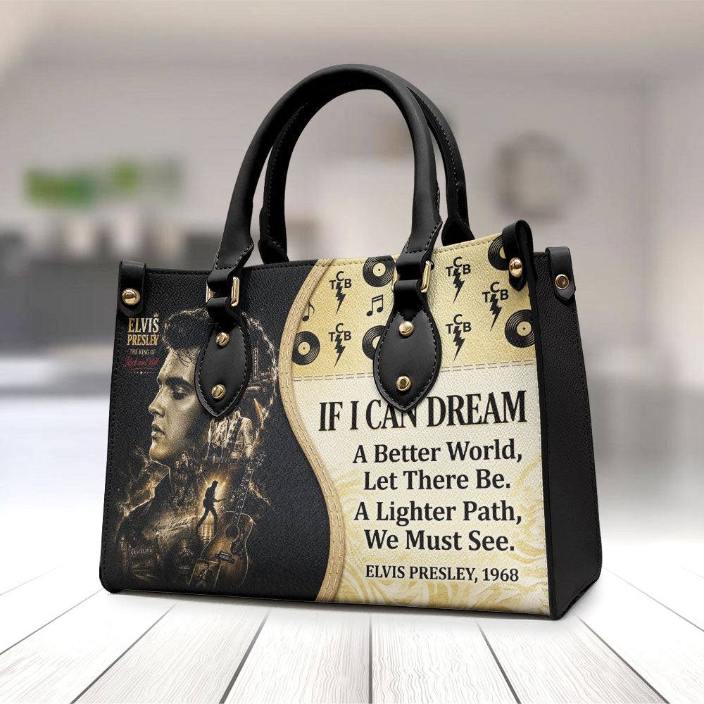 Elvis Presley Leather HandBag – TMTHU7780