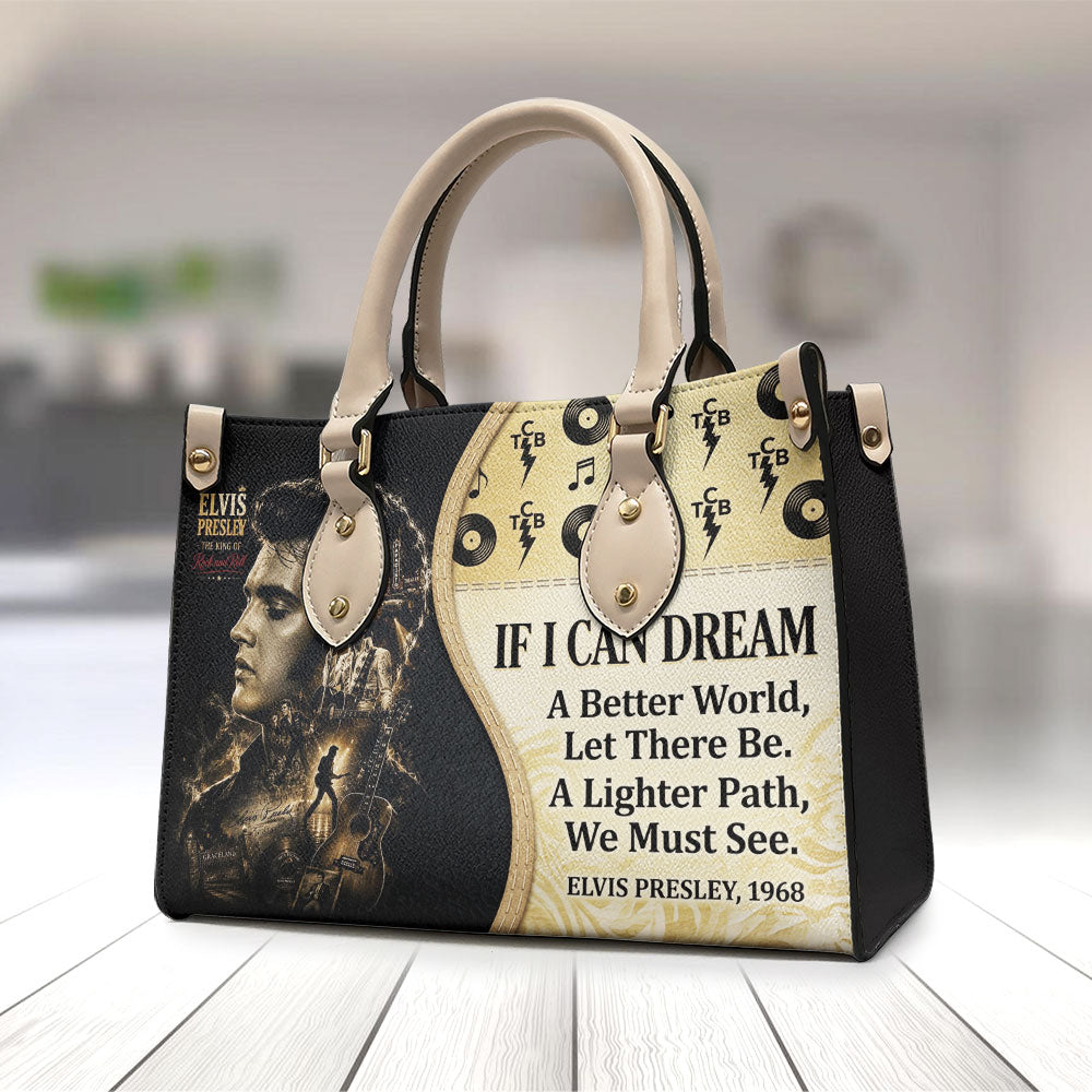 Elvis Presley Leather HandBag – TMTHU7780