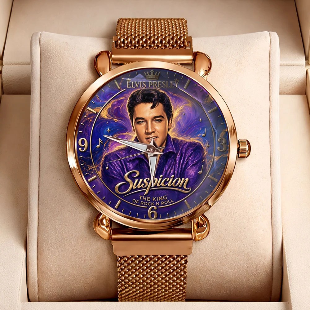 Elvis Presley Mesh Strap Quartz Watch – TMTHU10262