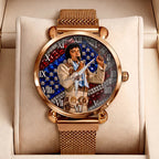 Elvis Presley Alloy Luxury Quartz Watch – TANTN 13959