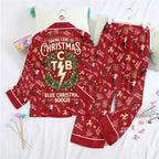 Elvis Presley Satin Pajama Set with Piping – TMTHU9110