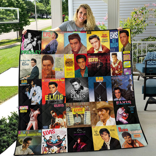 Elvis Presley Quilt Blanket – HOATT15580