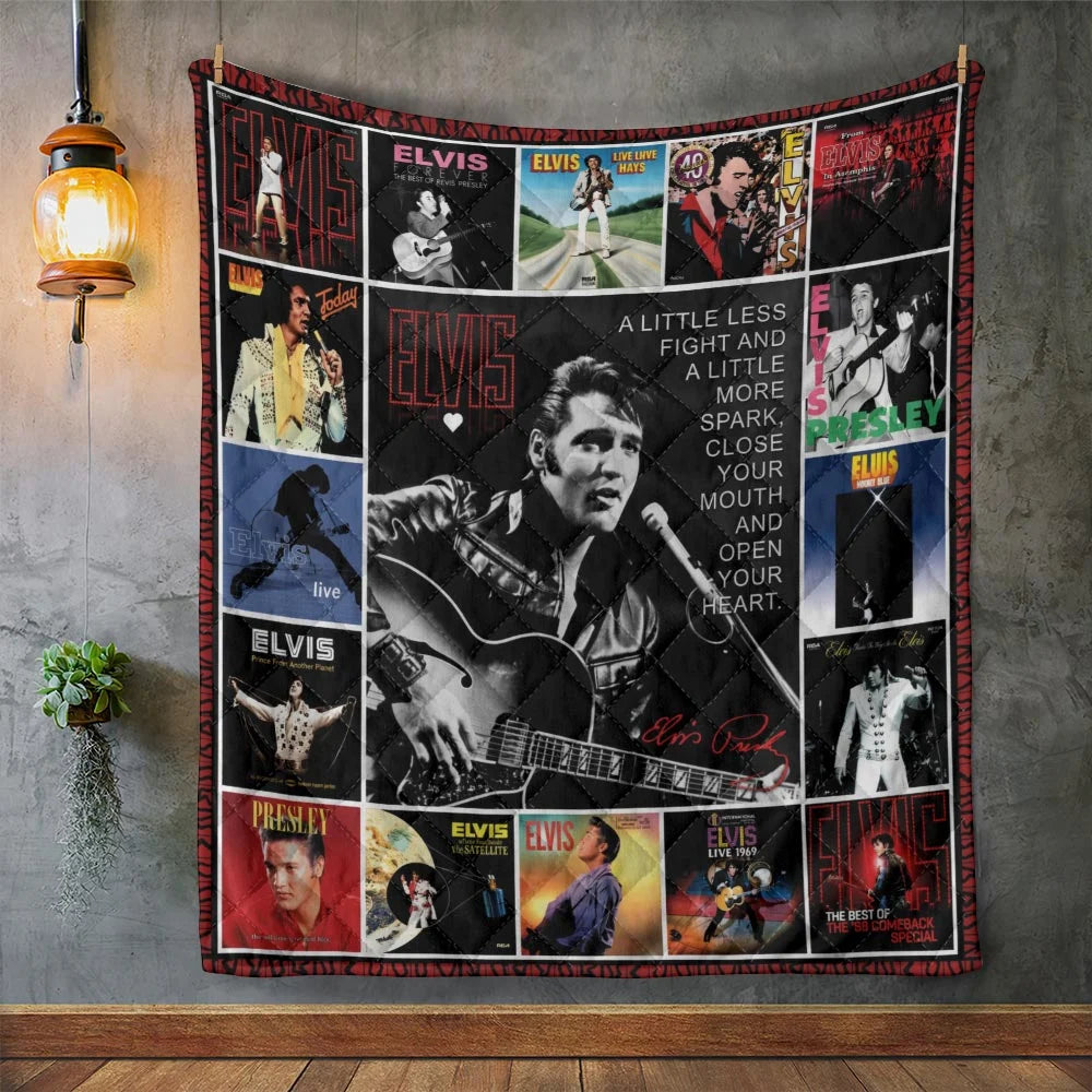 Elvis Presley Quilt Blanket – HOATT20603