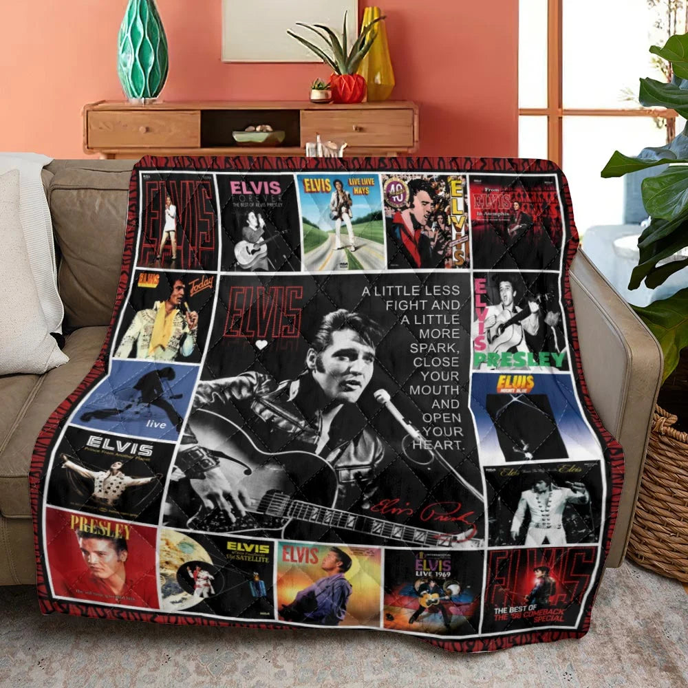 Elvis Presley Quilt Blanket – HOATT20603