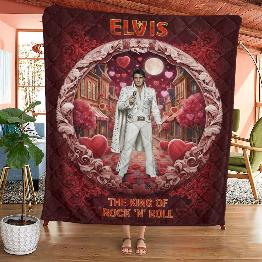 Elvis Presley Quilt Blanket – TMTHU3149