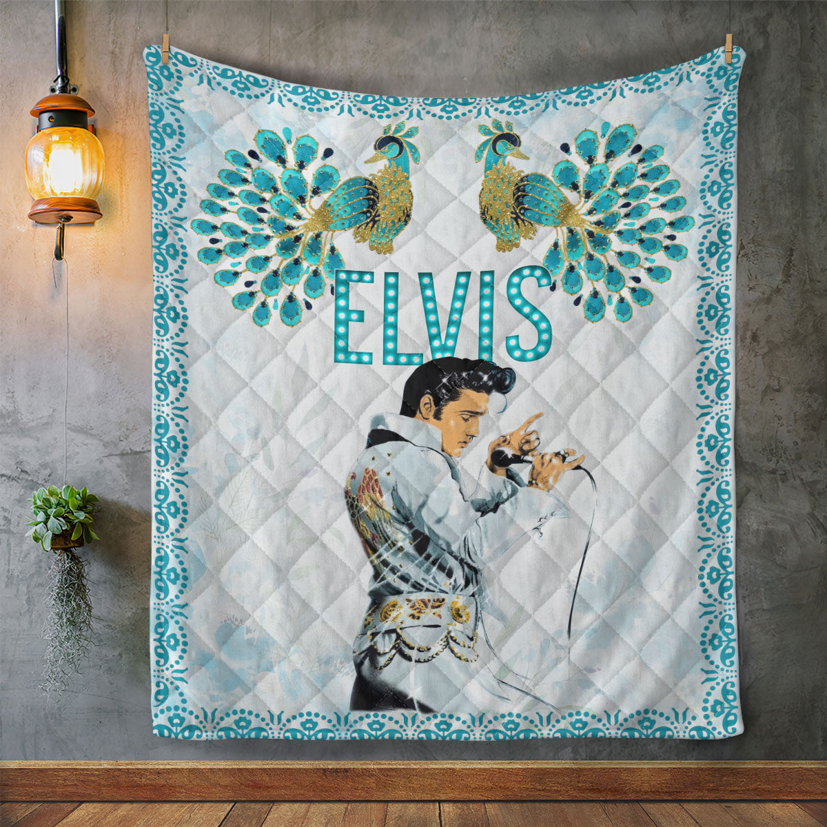 Elvis Presley Quilt Blanket – VANDH 2668