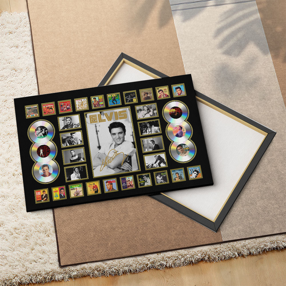 Elvis Presley Rectangle Canvas With Inner Frame – TMTHU3207