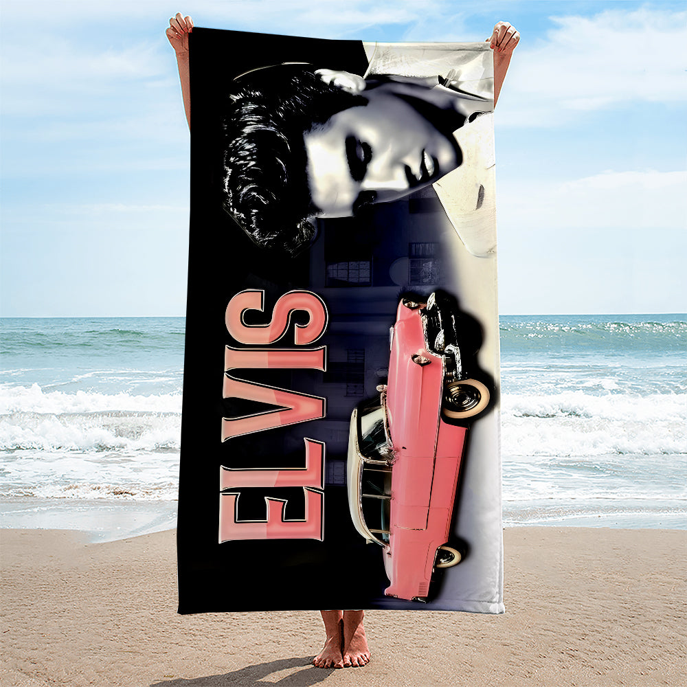 Elvis Presley Rectangle Beach Towel – MAITM 12216