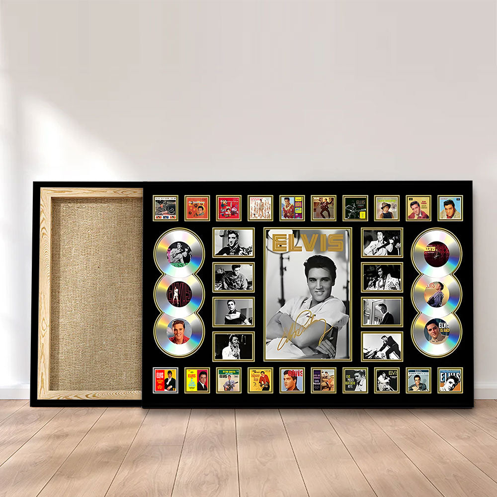 Elvis Presley Rectangle Canvas With Inner Frame – TANTN 11384