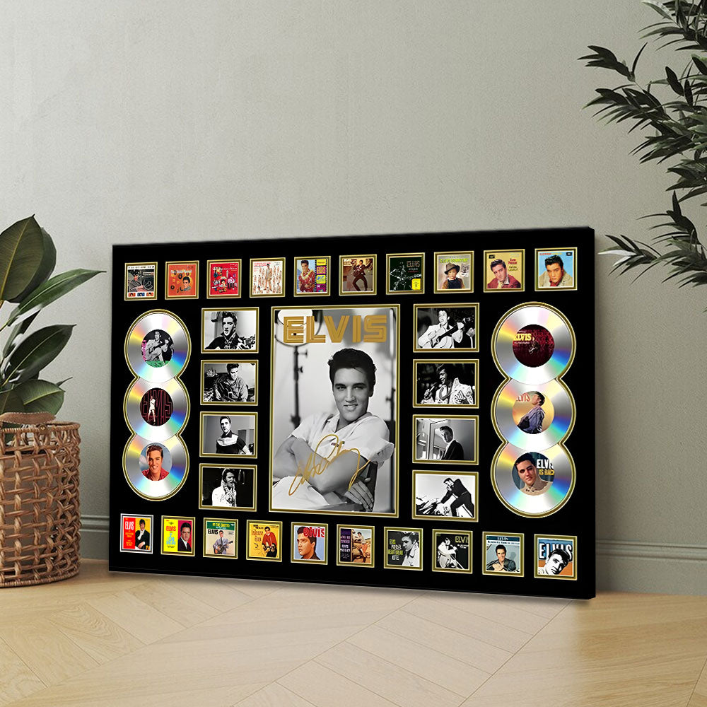 Elvis Presley Rectangle Canvas With Inner Frame – TANTN 11384