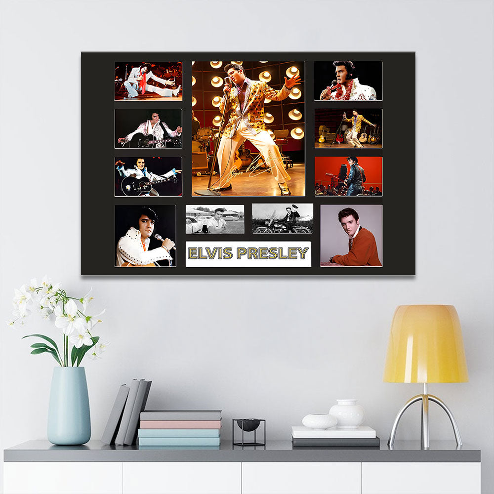 Elvis Presley Rectangle Canvas With Inner Frame – TANTN 11422