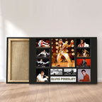Elvis Presley Rectangle Canvas With Inner Frame – TANTN 11422