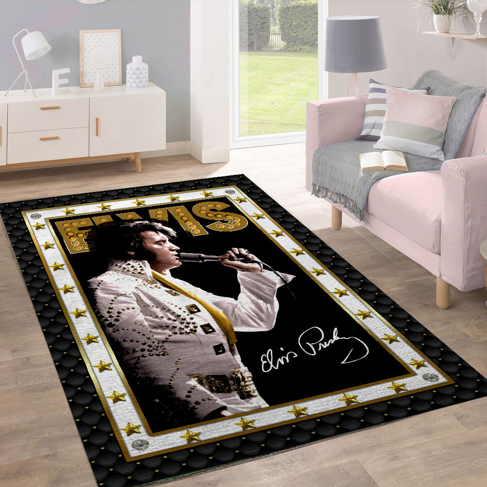 Elvis Presley Rectangular Rug – MAITM 7958