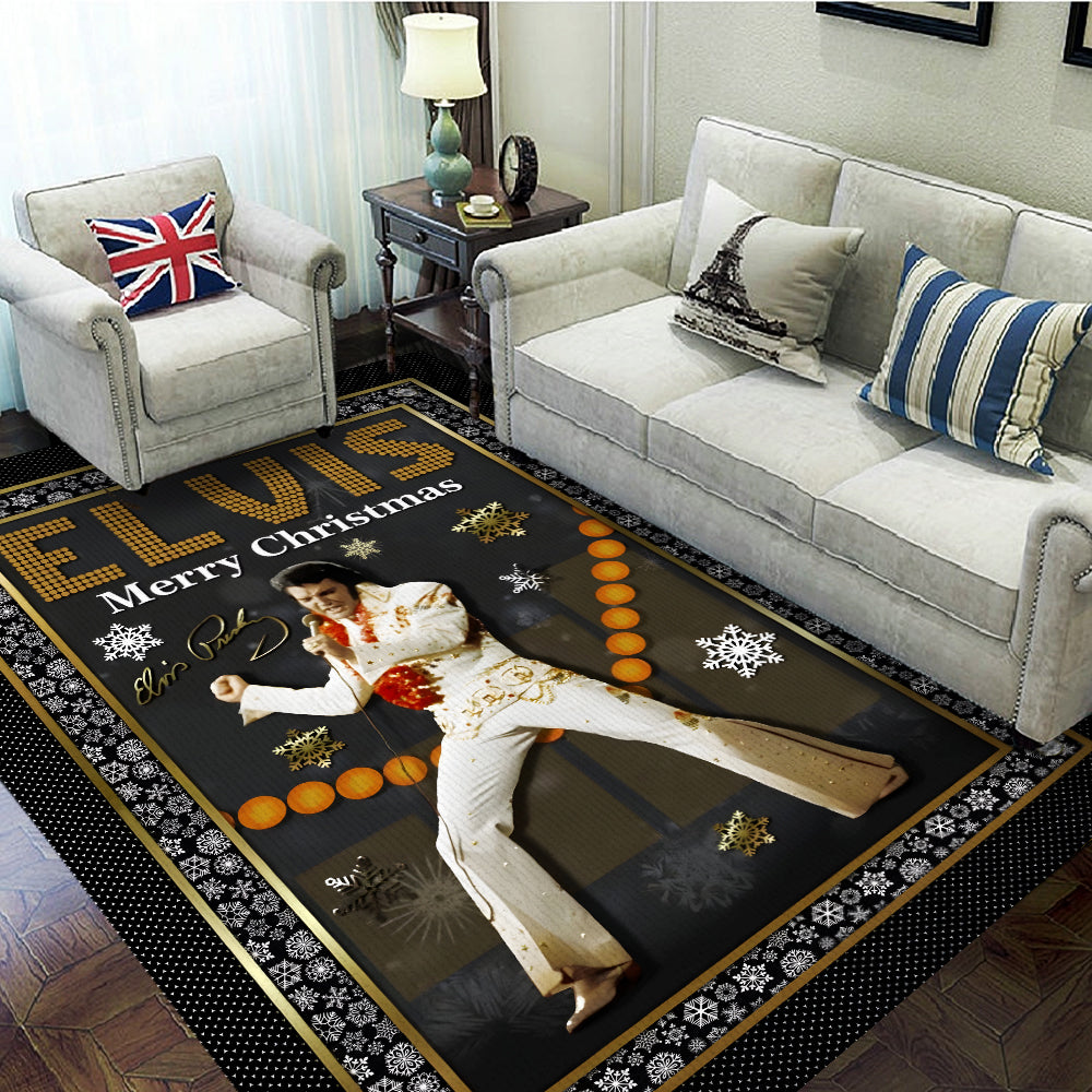 Elvis Presley Rectangular Rug – MAITM 8120