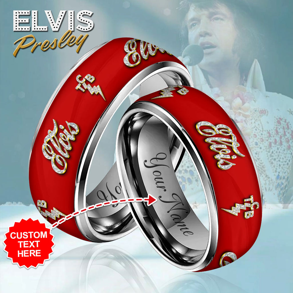 Personalized Elvis Presley Custom Alloy Ring – HOATT 11513