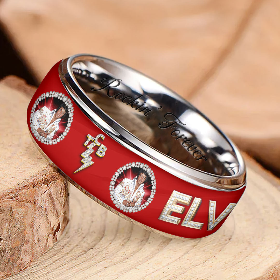 Elvis Presley Custom Alloy Ring – HOATT 11728