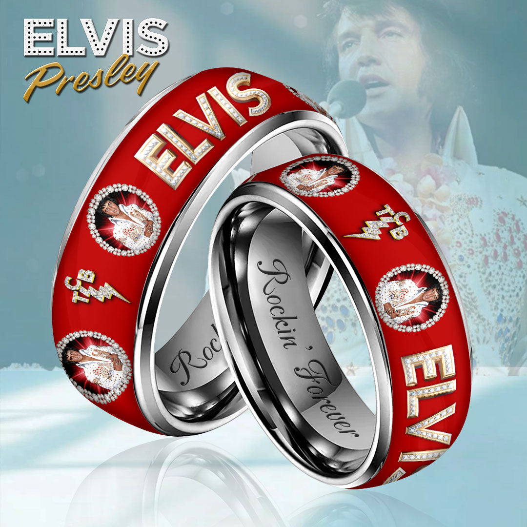 Elvis Presley Custom Alloy Ring – HOATT 11728